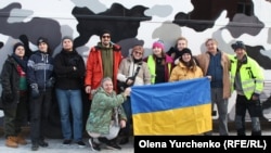 Украинские волонтеры организации Help Ukraine Gothenburg, Гетеборг, Швеция