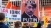 Канада. Во время акции протеста против российского вторжения в Украину. Торонто, 6 марта 2022 года