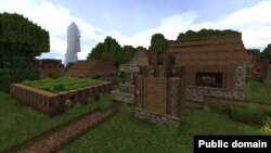 В Minecraft игрок сам создает окружающий его мир из подручных материалов