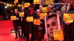 #FreeSentsov на кинофестивале «Берлинале» в Германии (видео)