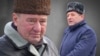 Ukraine -- Ilmi Umerov (L) and Ahtem Chiygoz. Combo 