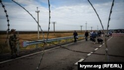 На КПВВ «Каланчак», иллюстрационное фото