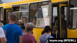 Городской автобус в Симферополе. Архивное фото